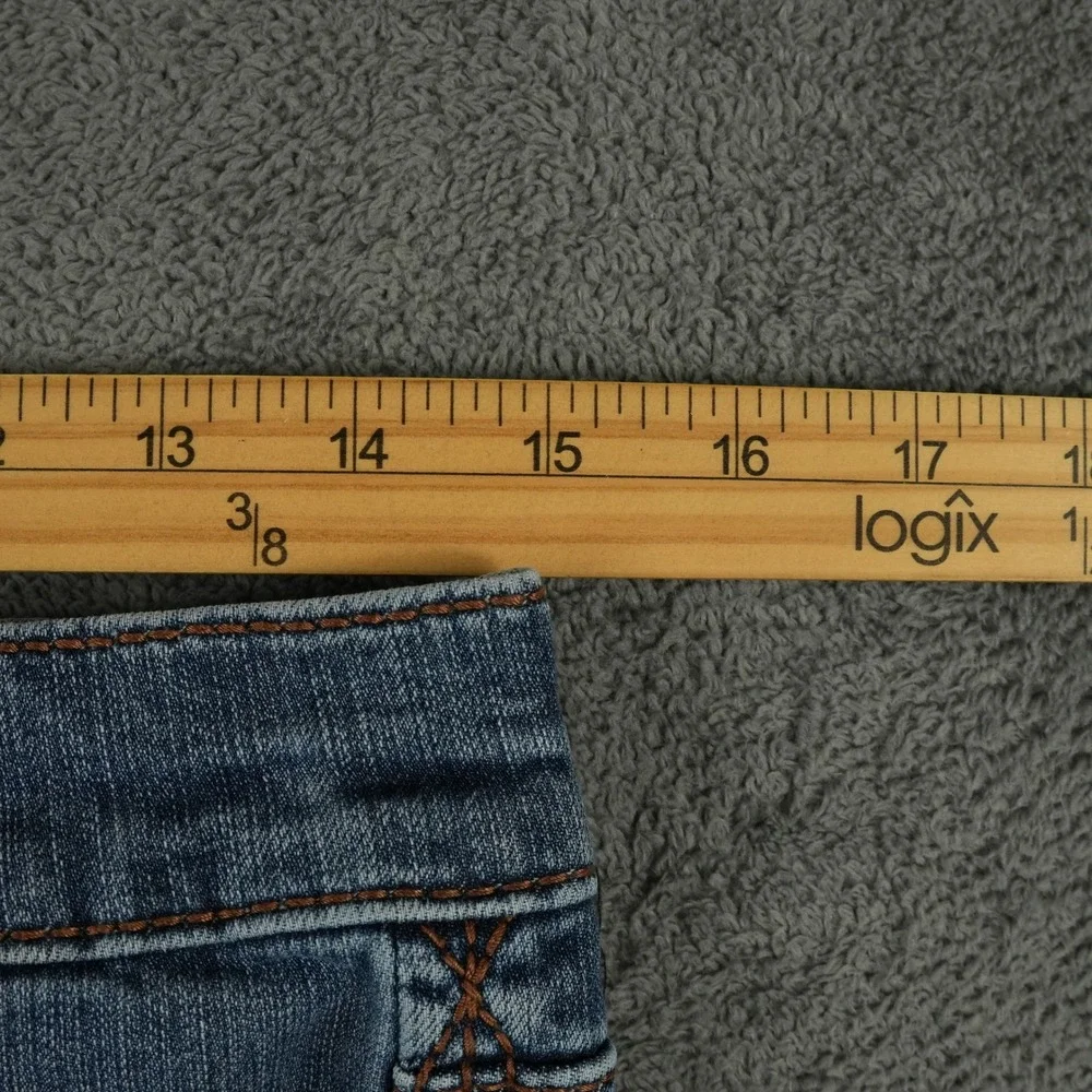 Rank 45 Jeans Mens 30x33 Blue Yuma Wash Trigger Slim Bootcut Performance Stretch